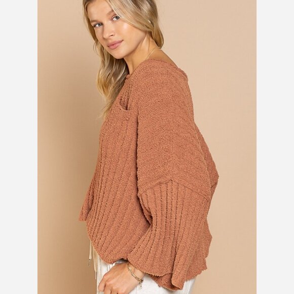 Boho Bell Sleeve Sweater – Relaxed Fit, Lightweight - Picture 2 of 7